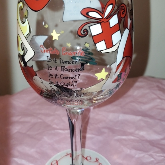 Holiday Wine Glass - Picture 4 of 4